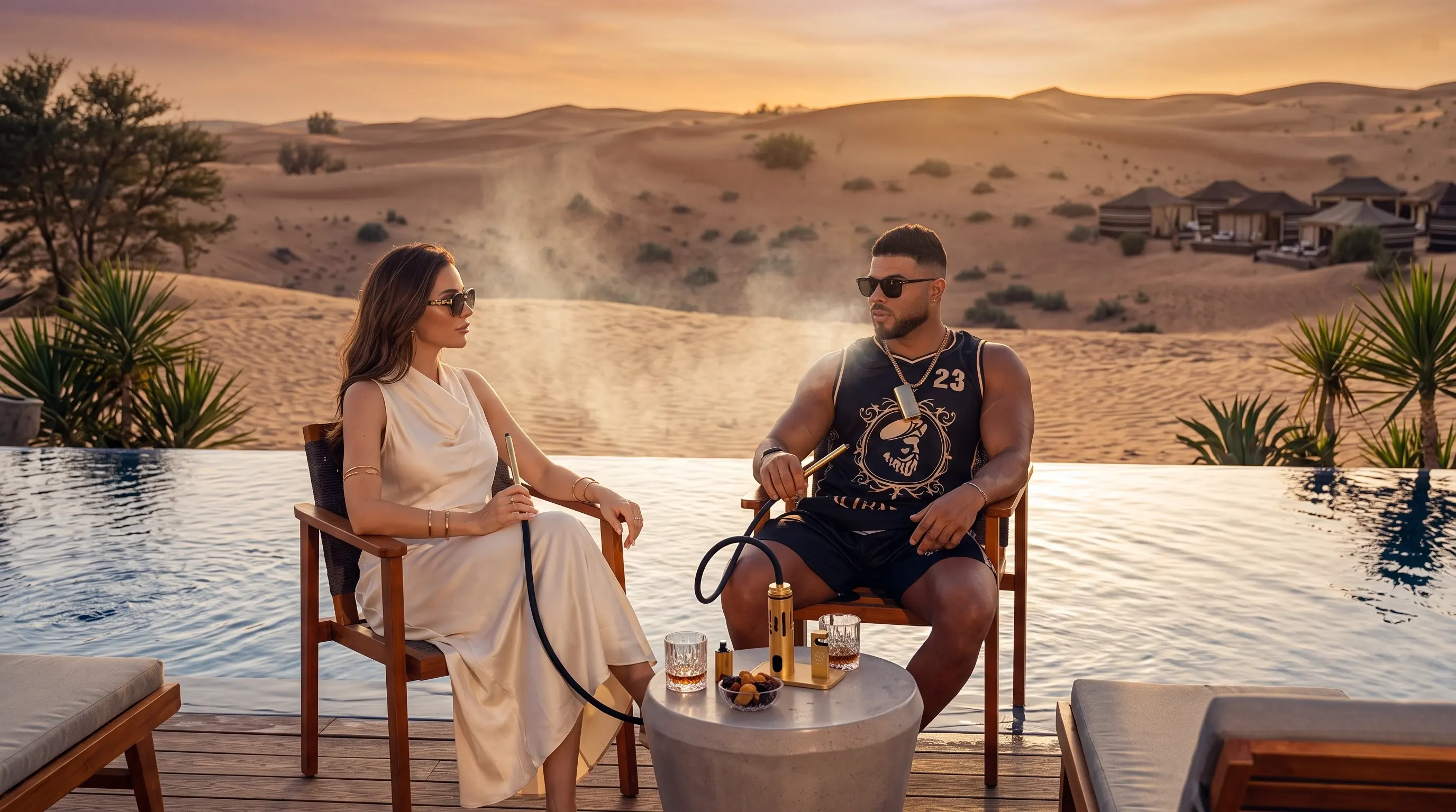 The Golden Hour at the Desert Oasis: How Alibarbar Defines Luxury and Relaxation in the Endless Wilds