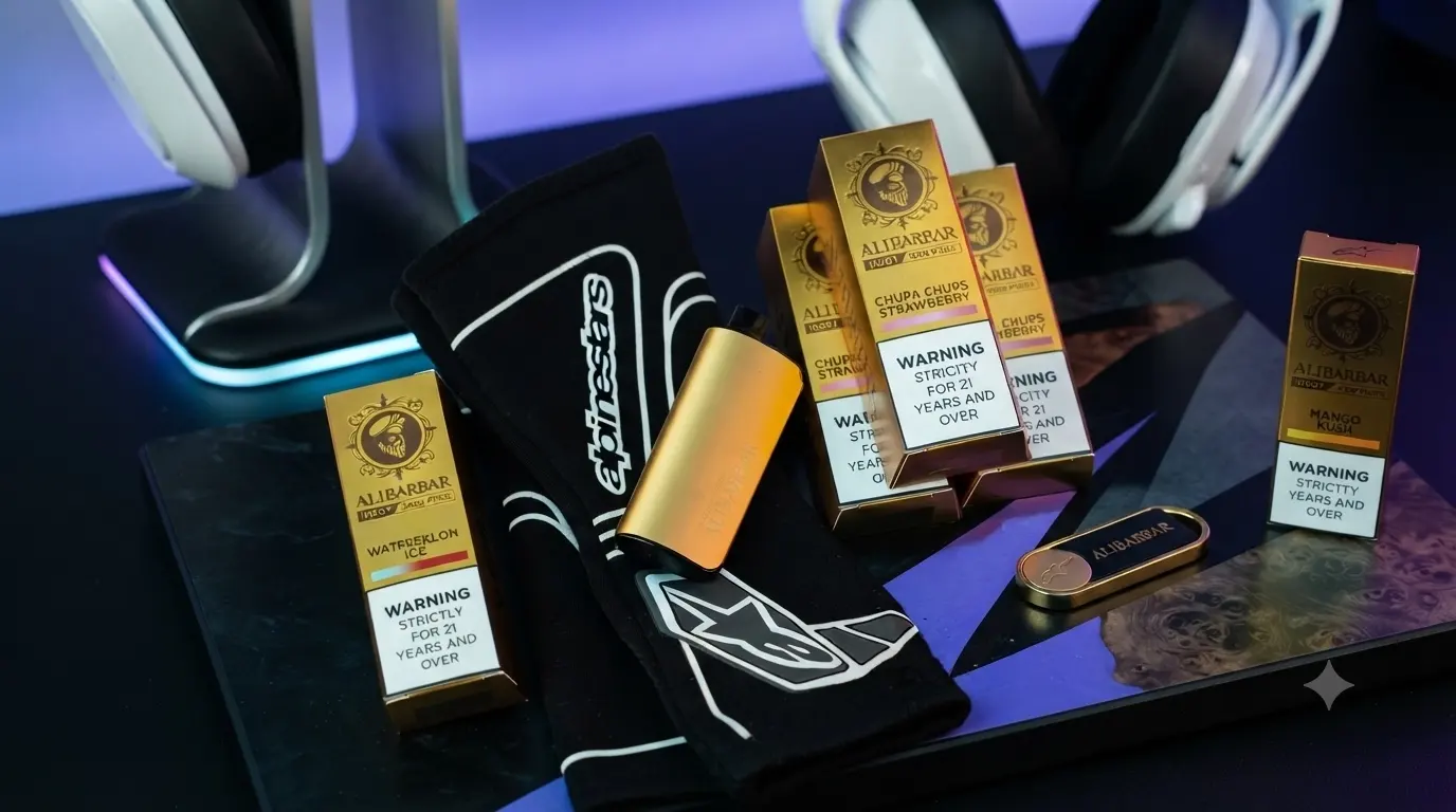 ALIBARBAR Gold Vape device and flavour showcase
